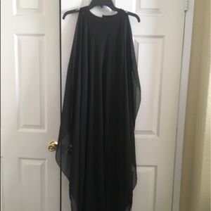 Black evening dress